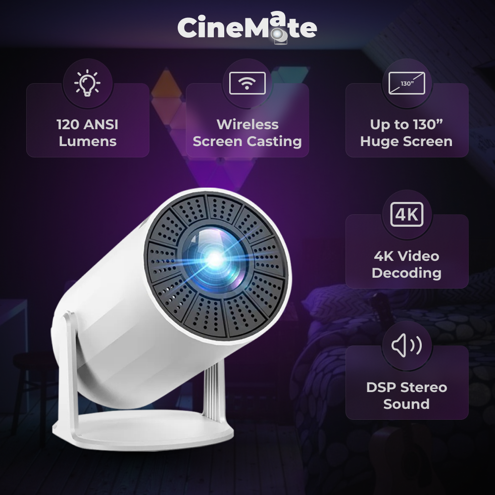 Cinemate Portable Projector